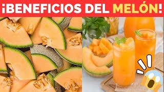 Beneficios del Melón Propiedades y Usos para la Salud  Fruta Refrescante shorts melón salud [upl. by Omissam]