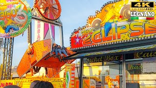 ECLIPSE 360 Rides  Giostre 2024 🇮🇹 Legnano Lunapark 4K [upl. by Hi]