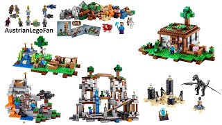 Lego Minecraft 2014 Compilation of all Sets [upl. by Persas]