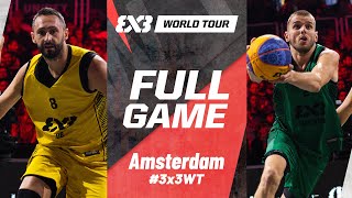 Ub Huishan NE 🇷🇸 vs Hangzhou 🇨🇳  Full Pool Game  FIBA 3x3 World Tour Amsterdam 2024 [upl. by Karleen954]