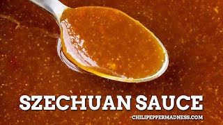 Szechuan Sauce Recipe  Chili Pepper Madness [upl. by Sil]