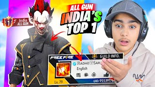 Indias No 1 Scar Bizon P90 amp An94 Player Vs Aditech 🤯  Unexpected Gameplay 🔥  Free Fire Max [upl. by Ainotna]