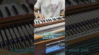 Harmonium Best Quality palitana 2 line reeds set  just 14000  harmonium musician singer [upl. by Annaliese]