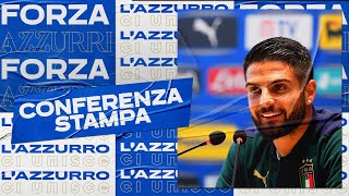 Conferenza stampa di Insigne 23 giugno 2021  EURO 2020 [upl. by Pacificas]