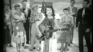 Wanda Jackson quotI Gotta Knowquot Collins Kids quotSugar Timequot Western Ranch Party 1958 [upl. by Anaiq914]