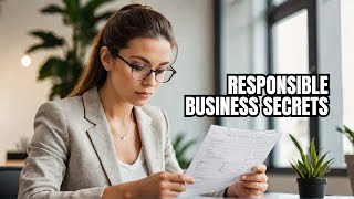 Want a RESPONSIBLE Business Avoid These Common Mistakes [upl. by Pressman]