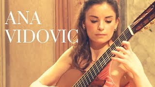 Ana Vidovic plays Vals Venezolano No 2 by Antonio Lauro クラシックギター [upl. by Norab648]