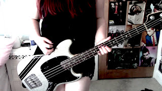 Demolition Lovers  My Chemical Romance Bass Cover [upl. by Mchail]