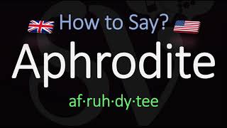 How to Pronounce Aphrodite CORRECTLY [upl. by Fogel712]