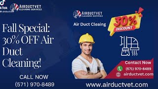 🚨30 OFF Air Duct Cleaning  Free Dryer Vent Chimney amp HVAC Inspection  Air Duct Vet in DMV area [upl. by Estelle973]