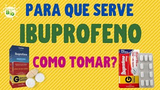 💊 PARA QUE SERVE IBUPROFENO como tomar comprimido gotas e suspensão vídeobula [upl. by Wasserman]