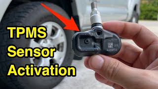 How to activate brand new TPMS sensor [upl. by Natalie]