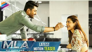 Kalyan Rams MLA Movie Latest Motion Teaser  Kajal Aggarwal  MLA 2018 Movie  Telugu Filmnagar [upl. by Opaline]