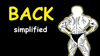 Bodybuilding Simplified Back [upl. by Acisej]