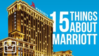 15 Things You Didnt Know About MARRIOTT [upl. by Sueddaht]