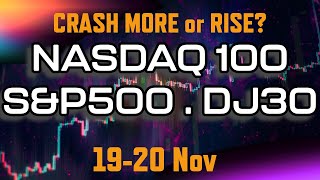 Crash More or RALLY Today Dow Jones  Nasdaq100  SampP500 Live Trading Signals Today 19 Nov [upl. by Houser357]