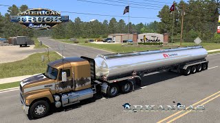 American Truck Simulator Gameplay DLC Arkansas City El Dorado For Texarkana gameplay [upl. by Lehcsreh]