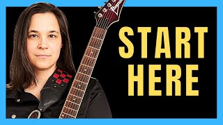 The ONLY First Guitar Lesson You NEED To See  Beginner Guitar Lesson [upl. by Swanhildas]