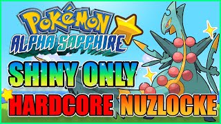 Pokemon Alpha Sapphire SHINY ONLY Full Odds [upl. by Jasmin]