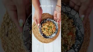 Healthy Gluten Free Jowar Recipe  जवार उपमा  Jowar Upma Recipe  Sorghum shorts youtubeshorts [upl. by Essirehc]