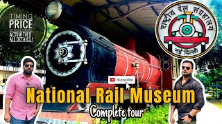 Discover Delhis National Rail Museum A Journey Through Time railmuseumdelhi [upl. by Nahum]