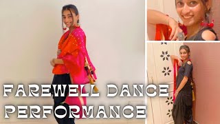 Mody University Farewell Dance  School of business  Punjabi Dance performance  Riddhi Maheshwari [upl. by Cosimo]