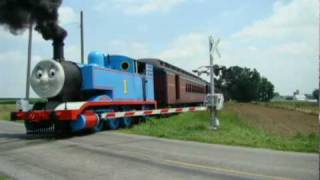 Thomas The Tank Steam Engine amp Amish Buggy [upl. by Aundrea]