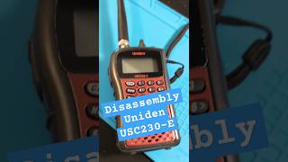 Disassembly Uniden USC230E scanner funk empfaenger uniden [upl. by Fleisher]