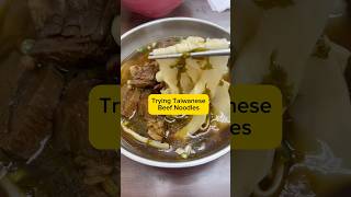 Taiwan’s FAMOUS Beef Noodles travel foodie noodles [upl. by Venator]