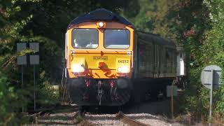 British Rail Class 66  freight locomotive No 66312 [upl. by Naut596]