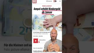 Das Kindergeld geht ordentlich hoch kindergeld elternzeit unterstützung [upl. by Walt191]