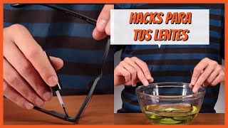 Hacks para tus lentes  Trucos y curiosidades [upl. by Aciretahs]