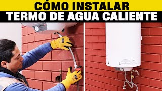 Como instalar un termo eléctrico [upl. by Zetnahs]