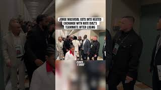 Jorge Masvidal Gets HEATED with Nate Diaz’s Teammate After Loss [upl. by Shreve]