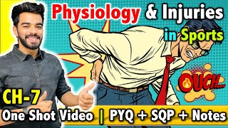 Physiology and Injuries in Sports  CH  7  CBSE Class 12th 2024 🔥 [upl. by Senalda]