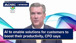 AI will enable Wolters Kluwer to offer productivity boosting solutions to customers CFO says [upl. by Conn]