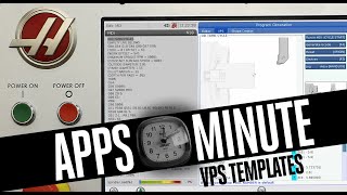 Haas Apps Minute  VPS Run amp Save Options  Haas Automation Inc [upl. by Aniral]