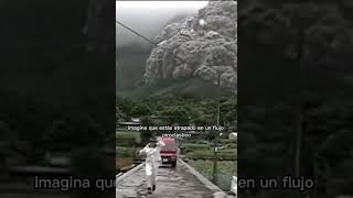 Si ves esto ¡corre  Flujo piroclástico 🌋🔥 shorts curiosidades popocatepetl [upl. by Eki439]