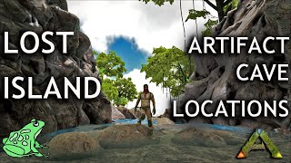 All Ark Lost Island Artifact Cave Entrance Locations [upl. by Butterfield]