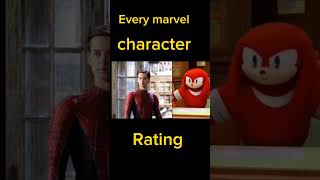 Knuckles approved meme every marvel character part2 funny trending trendingshorts memes comedy [upl. by Novahs]