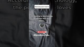 The Psychology of Loving Black Colourblackviral psychologyfacts fyp trending shortssubscribe [upl. by Phi54]