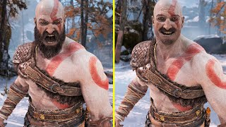 God of War PC  Kratos NO BEARD Mod [upl. by Natrav]