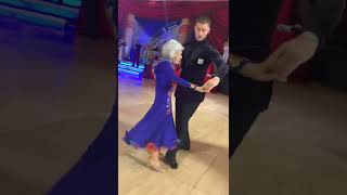 85 years old Dolly 💃🏼 dancing Foxtrot [upl. by Curzon]