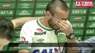 EMOTIVAS PALABRAS DEL SOBREVIVIENTE DEL ACCIDENTE DEL CHAPECOENSE [upl. by Naegem]