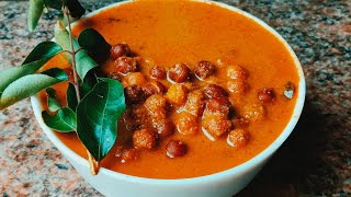 சிக்கன் கிரேவி டேஸ்டல சுண்டல் கிரேவி Channa Gravy Tasty Veg Gravyin Tamil [upl. by Yatnod]