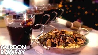 Gordon Ramsays Mulled Wine With Dry Roasted Spiced Nuts [upl. by Burnside207]