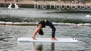 AquaBase  The Worlds First Floating Exercise Mat  AquaPhysical [upl. by Odraude24]