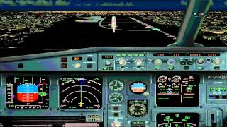 Airbus A319100 realistic GPWS call outs [upl. by Toback]