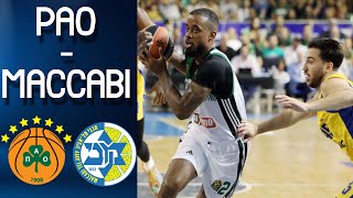 Panathinaikos  Maccabi  Full Game Highlights [upl. by Novat]