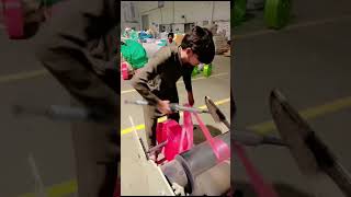 Arslan plastic shoping bags factoryplastic machine shortvideo youtubeshorts [upl. by Anaiuq]